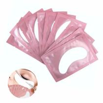 Kit 50 patches gel protetor de pálpebras para cílios e make helen color