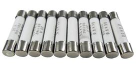Kit 50 pçs fusivel forno ceramico 20 amperes - 6x3mm