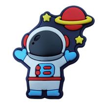 Kit 50 Peças aplique Emborrachado Astronauta e Planeta Kit 50 Peças aplique Emborrachado Astronauta e Planeta