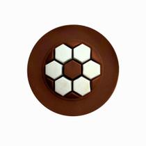 Kit 50 Peças aplique Emborrachado Bola Fute