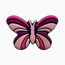 Kit 50 Peças aplique Emborrachado Borboleta Roxa e Rosa Kit 50 Peças aplique Emborrachado Borboleta Roxa e Rosa