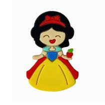 Kit 50 Peças aplique Emborrachado Branca de Neve