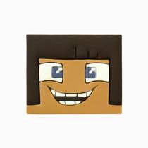 Kit 50 Peças aplique Emborrachado Cabeça Minicraft