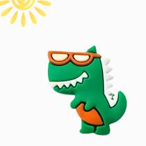 Kit 50 Peças aplique Emborrachado Dinossauro com Óculos e Sol