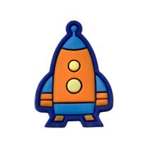 Kit 50 Peças aplique Emborrachado Espaçonave