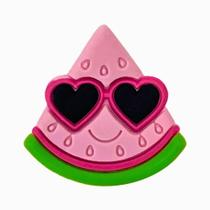 Kit 50 Peças aplique Emborrachado Melancia Maneira com Oculos