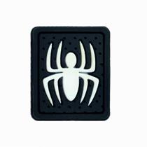 Kit 50 Peças aplique Emborrachado Placa Aranha