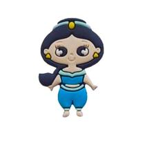 Kit 50 Peças aplique Emborrachado Princesa Jasmine Aladin