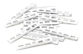 Kit 50 peças cabides 9cm para lâminas de persiana vertical tecido