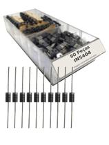 Kit 50 Peças - Díodo In5404 = 1n5404 Alta Qualidade