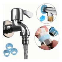 Kit 50 Peças Vedação Vedante De Silicone Vazamento Torneira