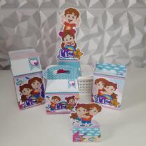Kit 50 Personalizados Maria Clara e JP
