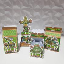 Kit 50 Personalizados Tartarugas Ninja