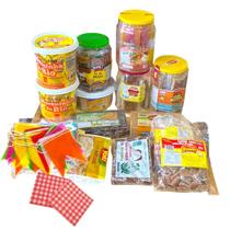 Kit 50 pessoas Doces diversos para festa caipira junina