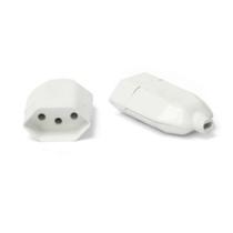 Kit 50 Pino Fêmea 2P+T 10A 250V