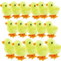 Kit 50 Pintinho Amarelo Brinquedo Pelúcia Corda Lembrançinha