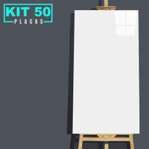 Kit 50 Placas Adesiva Autocolante Revestimento 3D Marmorizado Branco Super White Kit 50 Placas Adesiva Autocolante Revestimento 3D Marmorizado Branco Super White