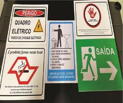 Kit 50 Placas Sinalização Casa Predios Bares Escola Empresas Kit 50 Placas Sinalização Casa Predios Bares Escola Empresas