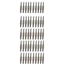 Kit 50 Plug P10 Macho Mono Com Mola Simples Dreamer