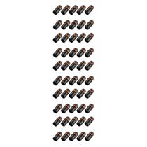 Kit 50 Plug XLR macho Roxtone Rotativo Low Profile Rack LX3M