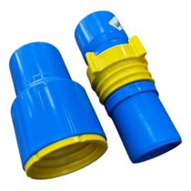 Kit 50 Ponta Macho/fêmea Tubo Irrigação 2 Polegadas