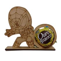 Kit 50 Porta Bom Bom Homem Aranha