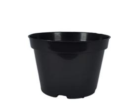 Kit 50 Potes 13Cm Para Cactos E Suculentas Preto 725Ml
