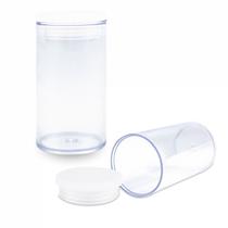 Kit 50 Potes Tampa Pressão 23 ml Guardar Organizar Glitters