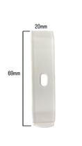 Kit 50 presilhas para trilho suíço triplo teto/cortineiro Kit 50 presilhas para trilho suíço triplo teto/cortineiro