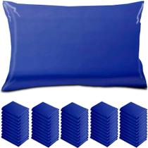 Kit 50 Protetor de Travesseiro Impermeável Hospitalar 50x70cm BF Colchões