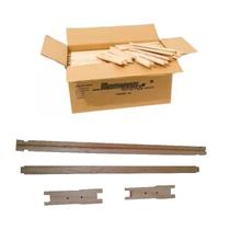 Kit 50 Quadros Caixilhos de Melgueira Desmontados Langstroth Eucalipto - FLORES ELETRO