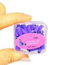 Kit 50 Refil De Mini Lixa No Estojo Para Mandril 120 Kit 50 Refil De Mini Lixa No Estojo Para Mandril 120