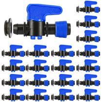 Kit 50 Registro Inicial 16mm Anel com chula para Fita Gotejadora - Irrigação Durável com Qualidade