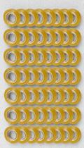 Kit 50 Rolos Fita Adesiva Amarelada 12mm x 20m