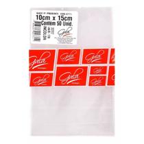 Kit 50 Sacos 10x15cm Celofane para Presente Transparente 900 Incolor Gala Embalagens