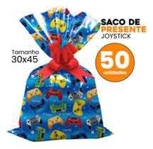 Kit 50 Sacos Embalagem Presente 30x45 Festa Aniversário Kit 50 Sacos Embalagem Presente 30x45 Festa Aniversário