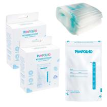 Kit 50 Sacos Para Armazenar Leite Materno Descartaveís 200ml Pimpolho Kit 50 Sacos Para Armazenar Leite Materno Descartaveís 200ml Pimpolho