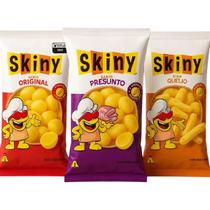 Kit 50 Salgadinhos Skiny De Milho 35G Sabores Variados Kit 50 Salgadinhos Skiny De Milho 35G Sabores Variados