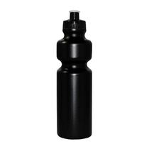Kit 50 Squeezes 750Ml Preto Plástico Premium