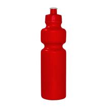 Kit 50 Squeezes 750Ml Vermelho Plástico Premium