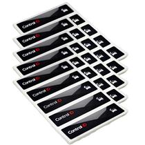 Kit 50 Tag Adesiva Etiqueta Rfid Uhf Control Id Para Veículo Kit 50 Tag Adesiva Etiqueta Rfid Uhf Control Id Para Veículo
