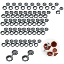 Kit 50 Tampas De Parafuso Acabamento Discreto Para Móveis e Paredes A Solução Definitiva Para Um Visual Limpo