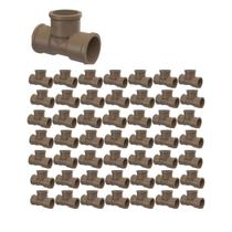 Kit 50 - Te Soldável 3/4 25mm Tigre Kit 50 - Te Soldável 3/4 25mm Tigre