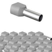 Kit 50 terminal tubolar duplo 2x0,75mm ilhos