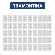 Kit 50 Tomada Dupla 20A 4X2 Branco Embutir Liz Tramontina