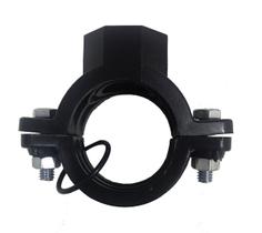 Kit 50 Tomada Pvc Colar 50mm Para Irrigação 1 Polegada