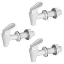 Kit 50 Torneira Longa para Filtro Bebedouro e Barrica Branca Kit 50 Torneira Longa para Filtro Bebedouro e Barrica Branca