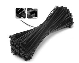 Kit 50 Un. Abraçadeira De Nylon Preto Kit 50 Un. Abraçadeira De Nylon Preto