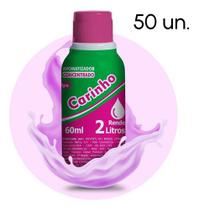 Kit 50 Un Concentrado Para Desinfetante 60ml Faz 2l Cada