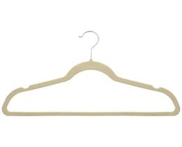 Kit 50 Unidades Cabide De Veludo Modelo Ultrafino IKAZA